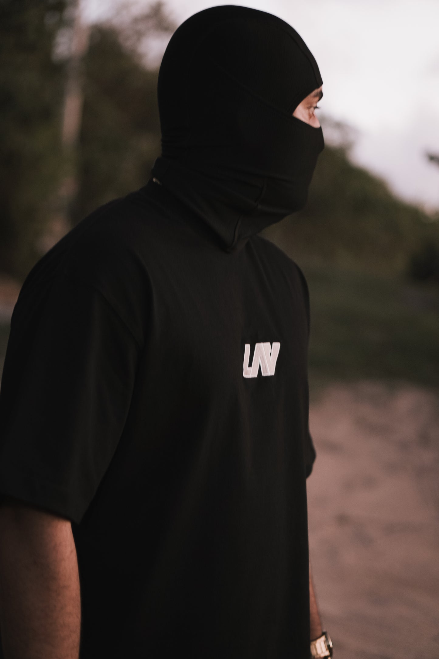 LAV 'Fear of Being Average' Black Tee