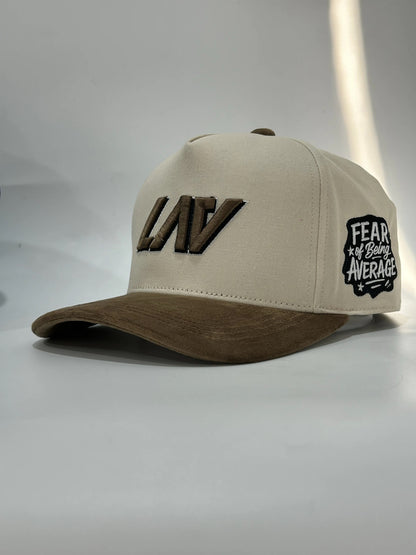 LAV Fear of Being Average Brown Cap