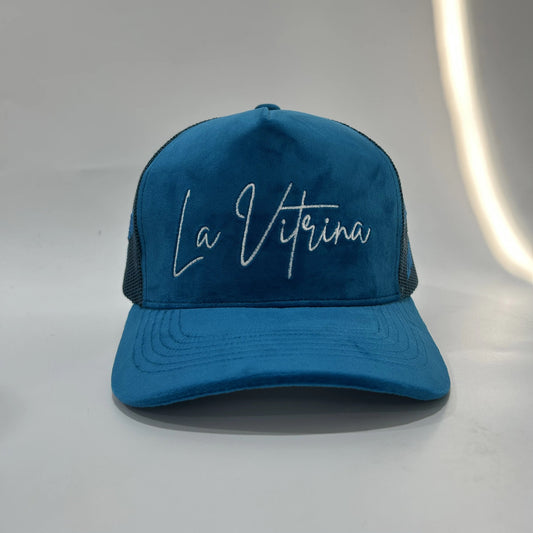La Vitrina Light Blue Mesh Cap