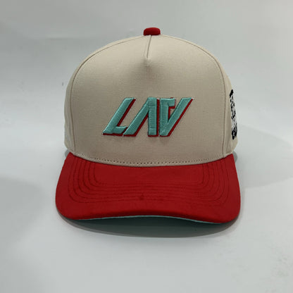 LAV Fear of Being Average Red & Blue Cap