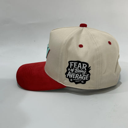 LAV Fear of Being Average Red & Blue Cap