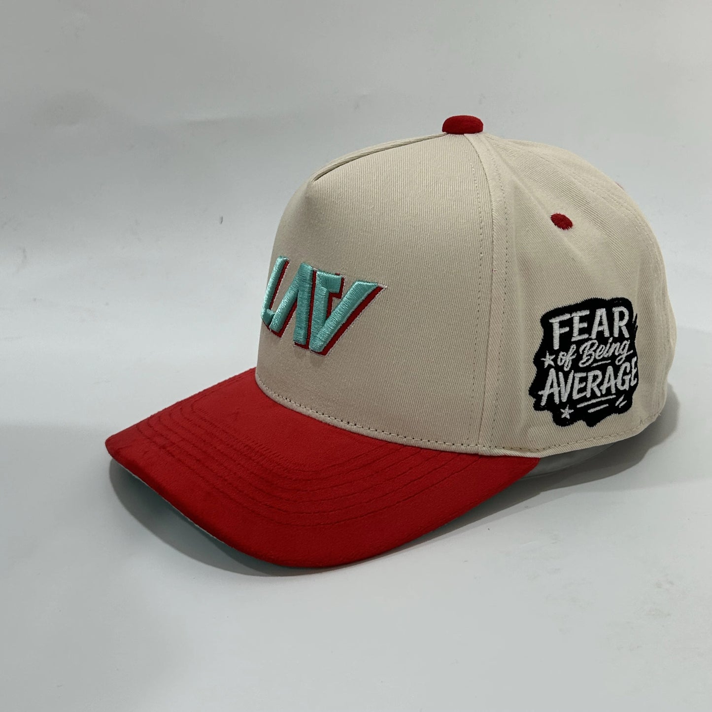 LAV Fear of Being Average Red & Blue Cap